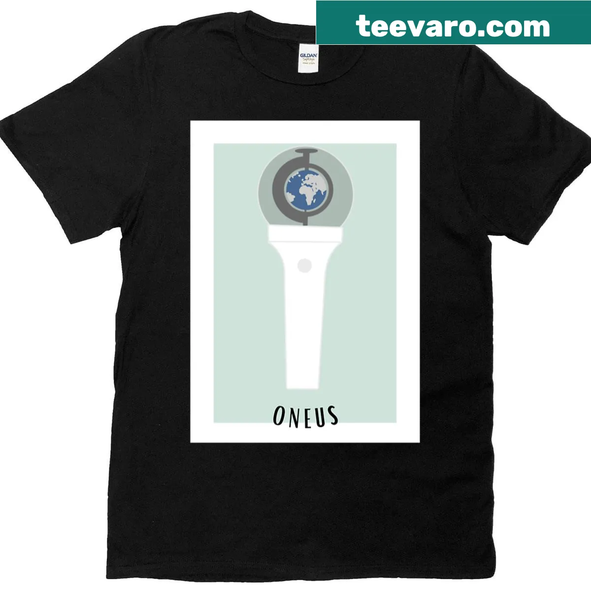 Graphic inspired by Oneus lightstick on a premium t-shirt — on a men's t-shirt
