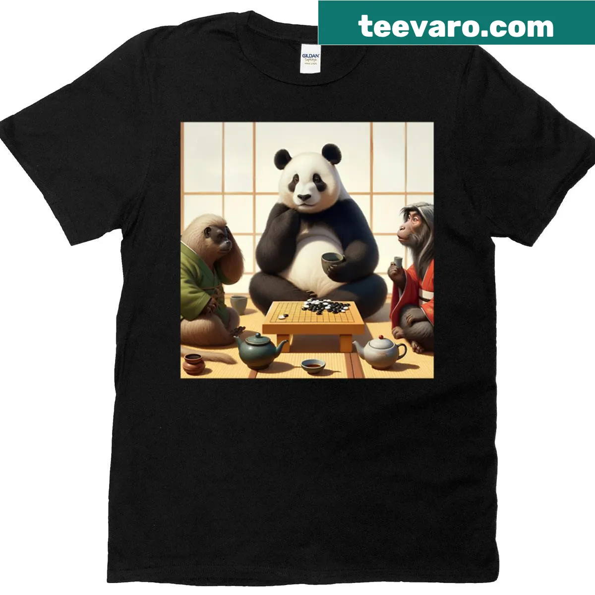 Funny meeting-themed t-shirt with playful typography — on a men's t-shirt