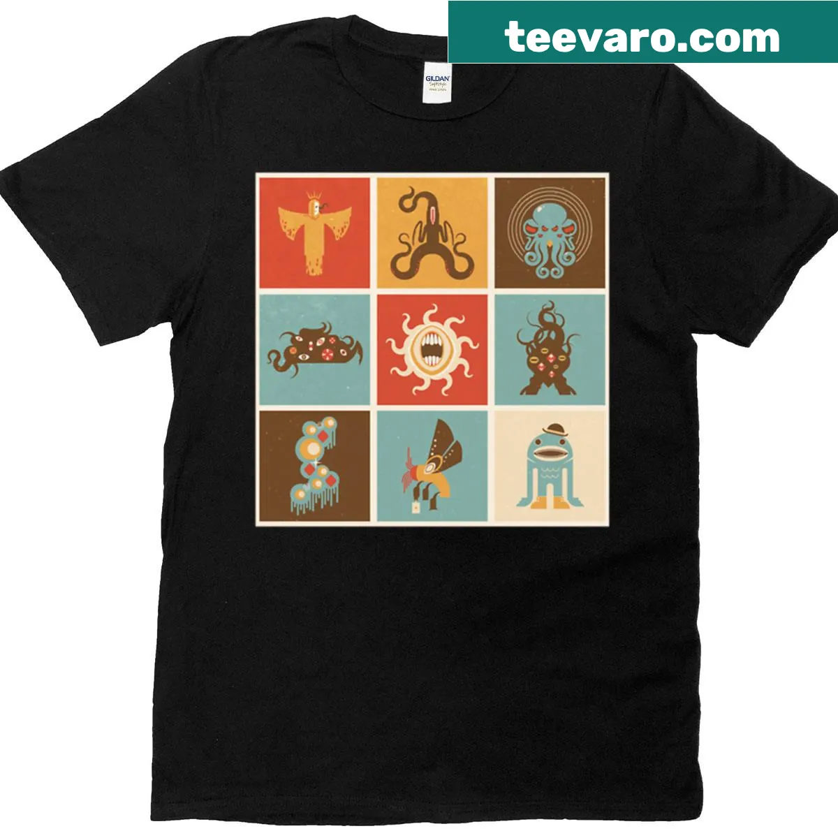 Patriotic T-shirt featuring Uncle Sam and an eagle design — on a men's t-shirt
