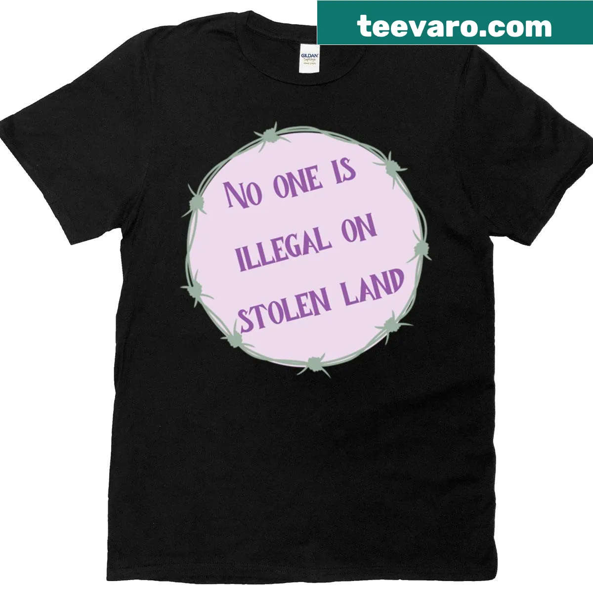 Typographic design with the message on a T-shirt — on a men's t-shirt