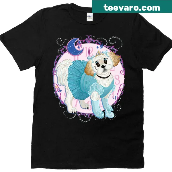 Quirky graphic design T-shirt with a whimsical theme