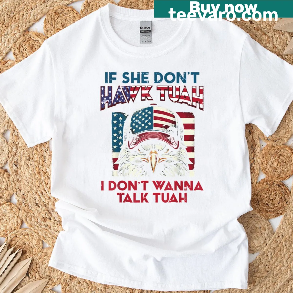 Sarcastic retro T-shirt for 4th of July with fireworks design — on a men's t-shirt