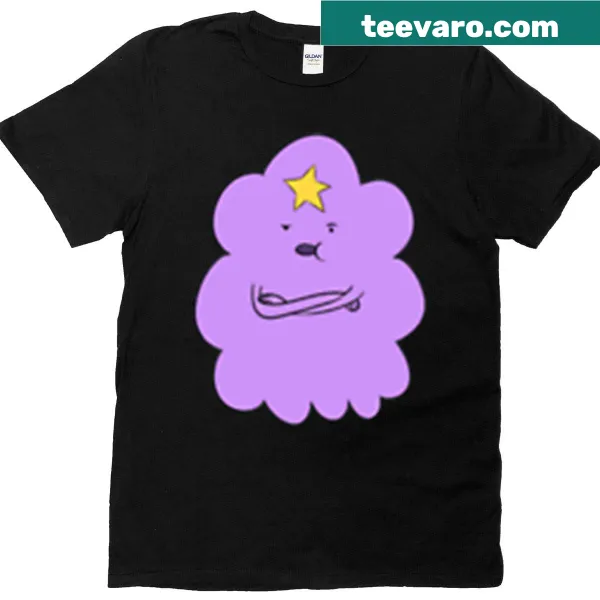 Oversized T-shirt featuring Lumpy Space Princess from Adventure Time