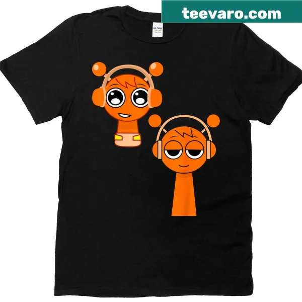 Graphic featuring Baby Oren character from Sprunky Jevin Simon on a T-shirt