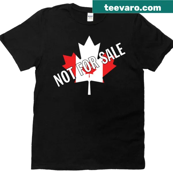 Patriotic t-shirt with Canada flag and maple leaf design.