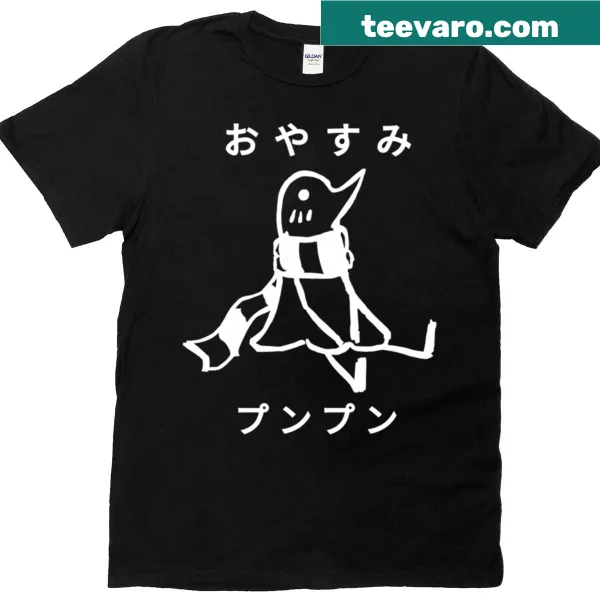 Playful Goodnight Punpun t-shirt featuring whimsical doodles
