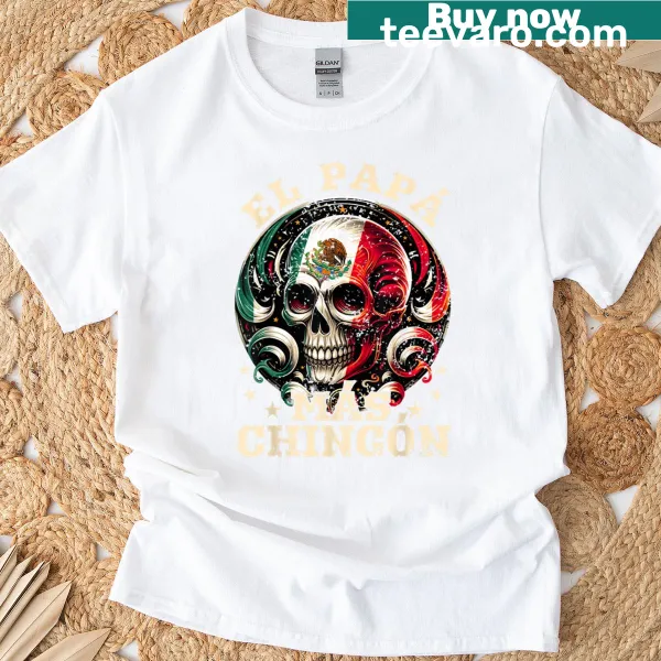 Funny Spanish text design for dads on a T-shirt