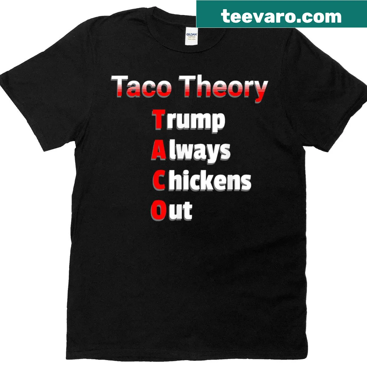 Pun T-shirt featuring taco humor with a playful phrase about tacos. — on a men's t-shirt