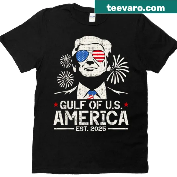 Trump-themed Fourth of July T-shirt with humorous graphic