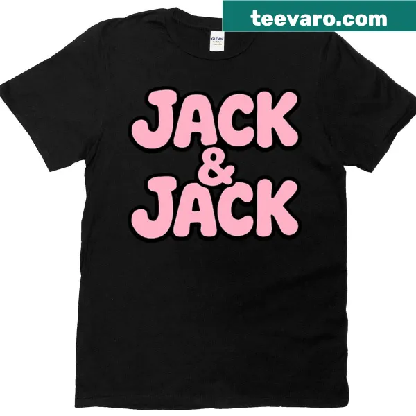 Stylish t-shirt with 'Jack Jack' text design.
