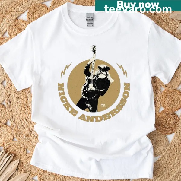 Nicke Andersson The Hellacopters T-shirt with rock-inspired graphics