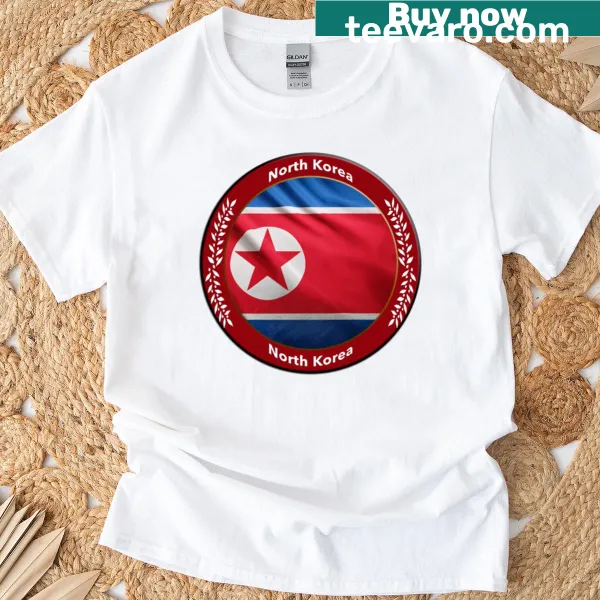 Oversized t-shirt inspired by North Korean culture
