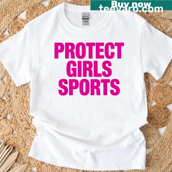 Empowering T-shirt with 'Protect Girls Sports' message