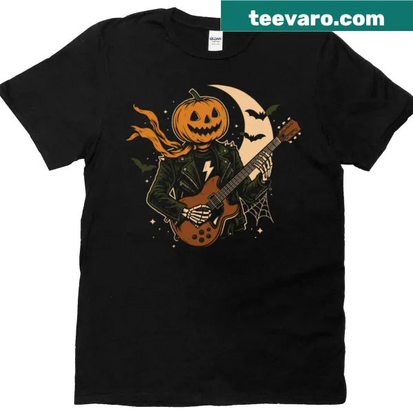 Rock Or Treat t-shirt with bold Halloween-themed typography