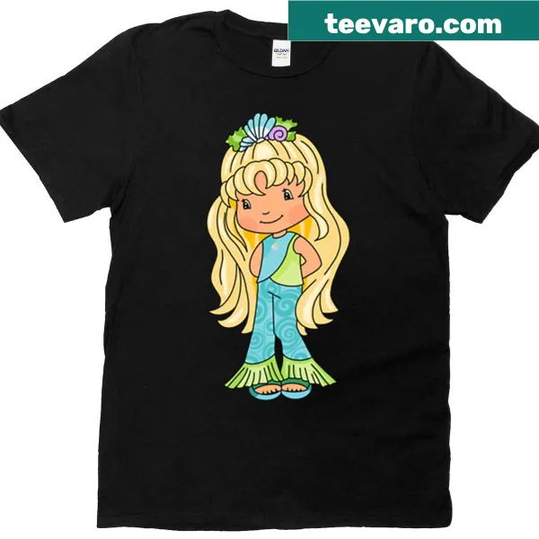 Illustrated T-shirt featuring seaberries with a delightful design