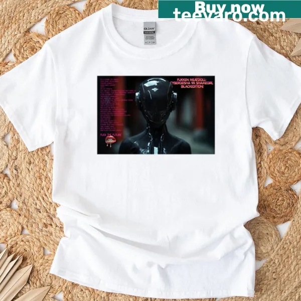Limited edition T-shirt featuring a striking Cybergeisha illustration
