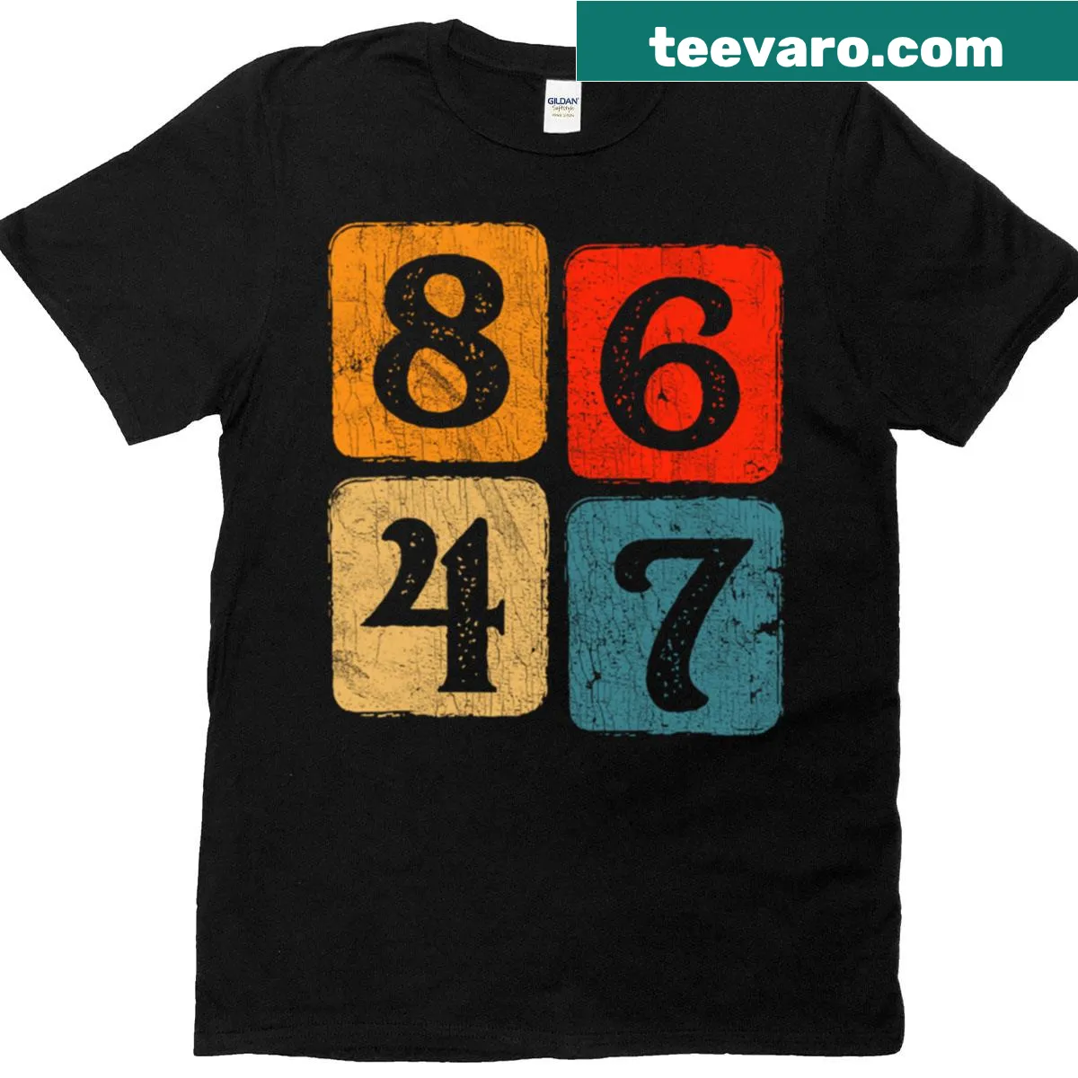 Vintage Anti-trump graphic design T-shirt — on a men's t-shirt