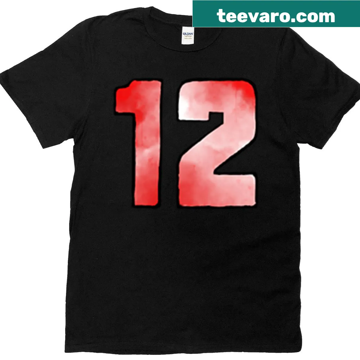 Inspirational 'Will Power 12' design on t-shirt — on a men's t-shirt