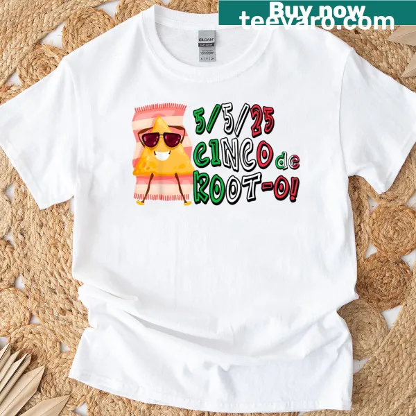 Clever Cinco de Mayo math-themed graphic t-shirt