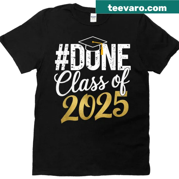 Class of 2025 graduation T-shirt for the whole family