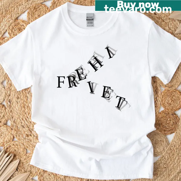 Whimsical text graphic t-shirt with a humorous saying