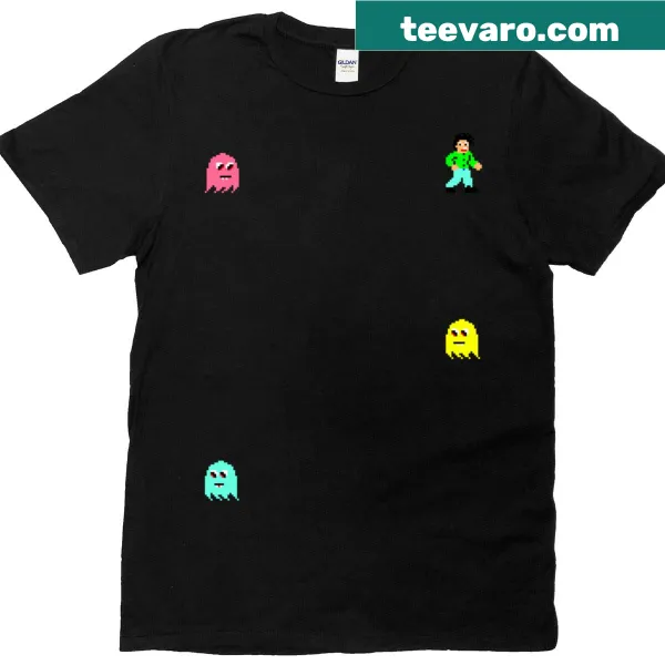 Illustrative t-shirt featuring 'Dylan Dhindsa - Every Time Ghosts' design.