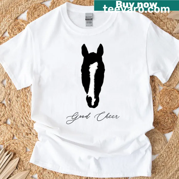 Typography design celebrating Good Cheer Kentucky Oaks winner on T-shirt