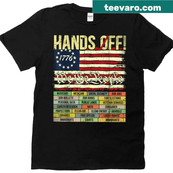 Protest t-shirt with text about Social Security and Medicare