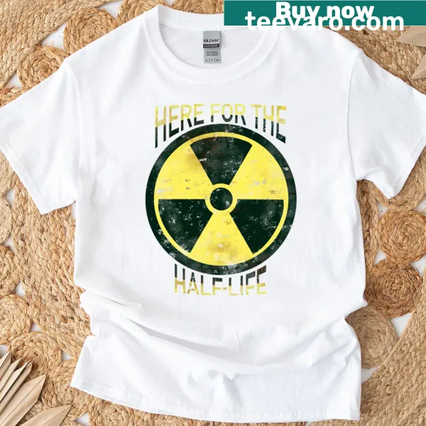 Gaming-themed t-shirt celebrating Half-life series
