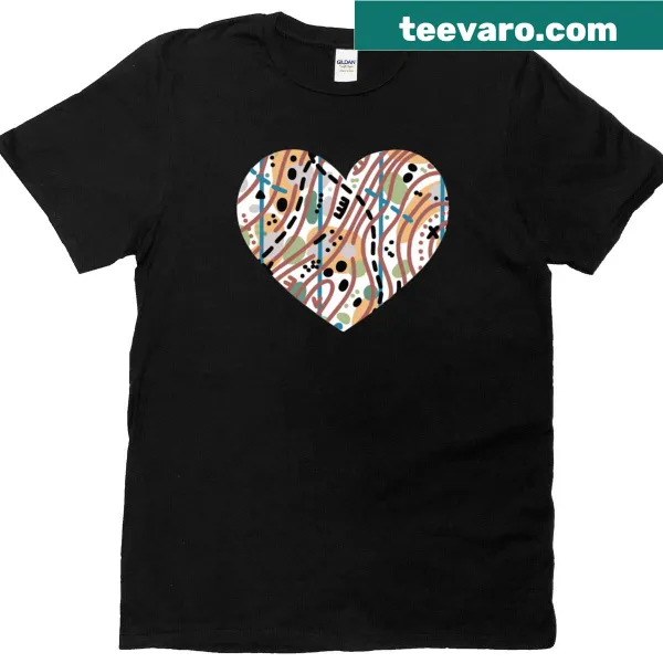 Orienteering shirt with the phrase I Heart Orienteering