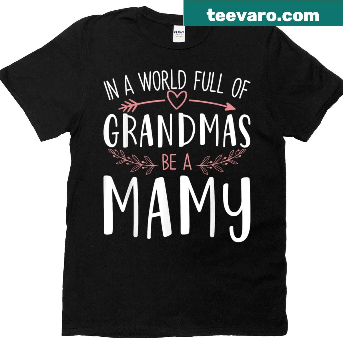 Mothers Day shirt with text encouraging to be a Mamy — on a men's t-shirt
