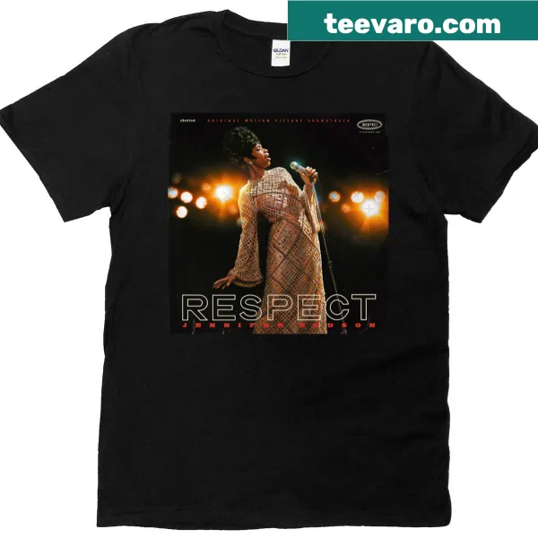 Jennifer Hudson Respect album t-shirt with bold typography