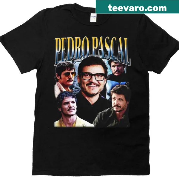 T-shirt honoring Pedro Pascal's character from 'The Last of Us' with thoughtful design