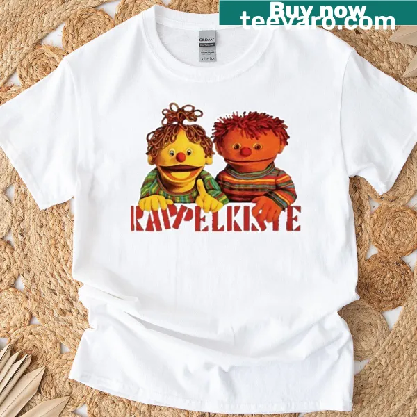 Vintage-style t-shirt featuring Ratz und Rbe characters