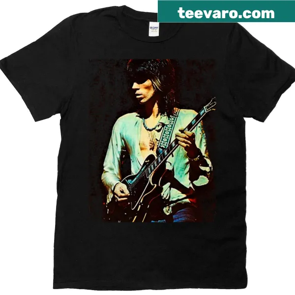 Bold text graphic saying 'Rocks Off' on a T-shirt