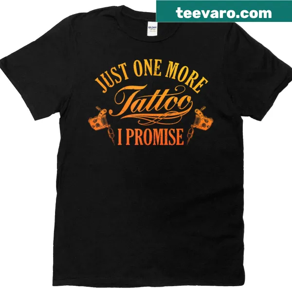 T-shirt with tattoo machine illustration, made for tattoo lovers
