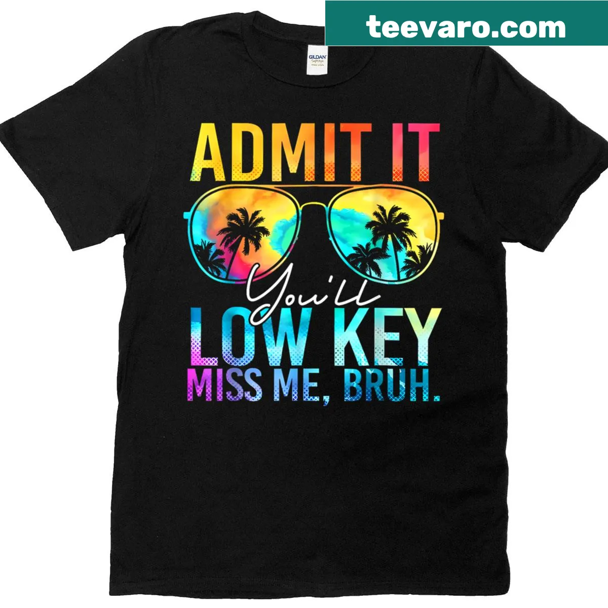 Last day of school teacher t-shirt with nostalgic text — on a men's t-shirt