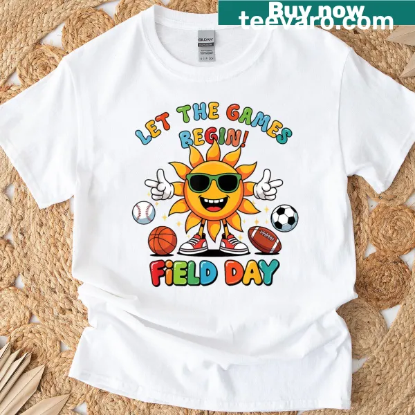 Typography design celebrating teacher's role on field day