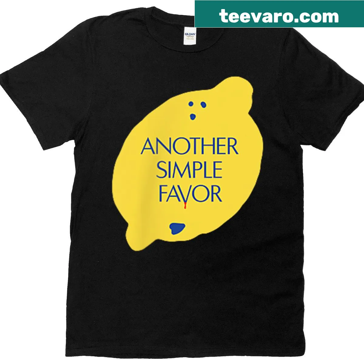 Minimalist Title Treatment T-shirt with professional design — on a men's t-shirt