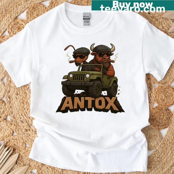 Offroad edition graphic on a vintage-style T-shirt