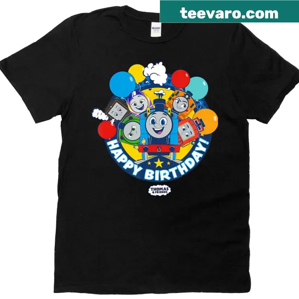 Funny vintage cartoon movie T-shirt for kids celebrating birthdays