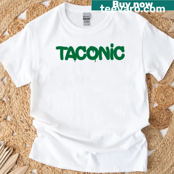 T-shirt with a graphic inspired by Camp Taconic's outdoor adventures