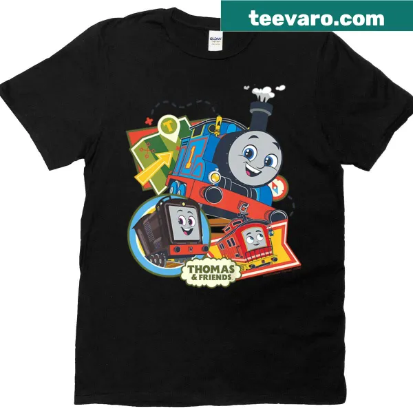 Vintage cartoon birthday T-shirt featuring funny movie graphics for kids