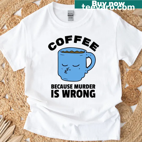 Coffee Love Collection T-shirt with playful typography design