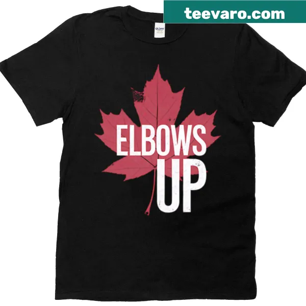 Proud Canadian T-shirt with 'True North Strong and Free' slogan
