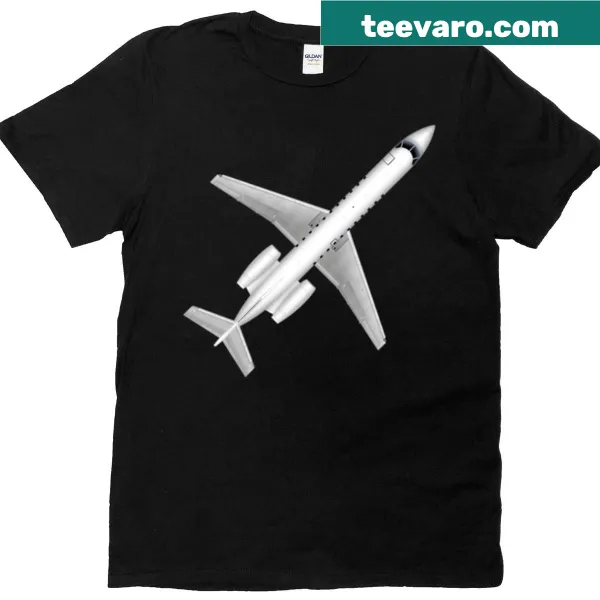 Illustration of Embraer ERJ styled in AirportCEO game design