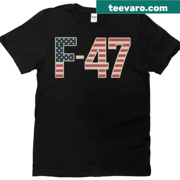 Bold Anti-Trump T-shirt with 'F-47' design