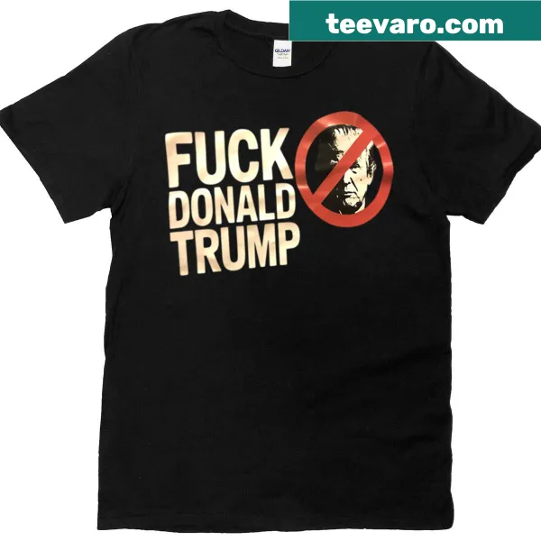 T-shirt featuring a print of Donald Trump's face for men