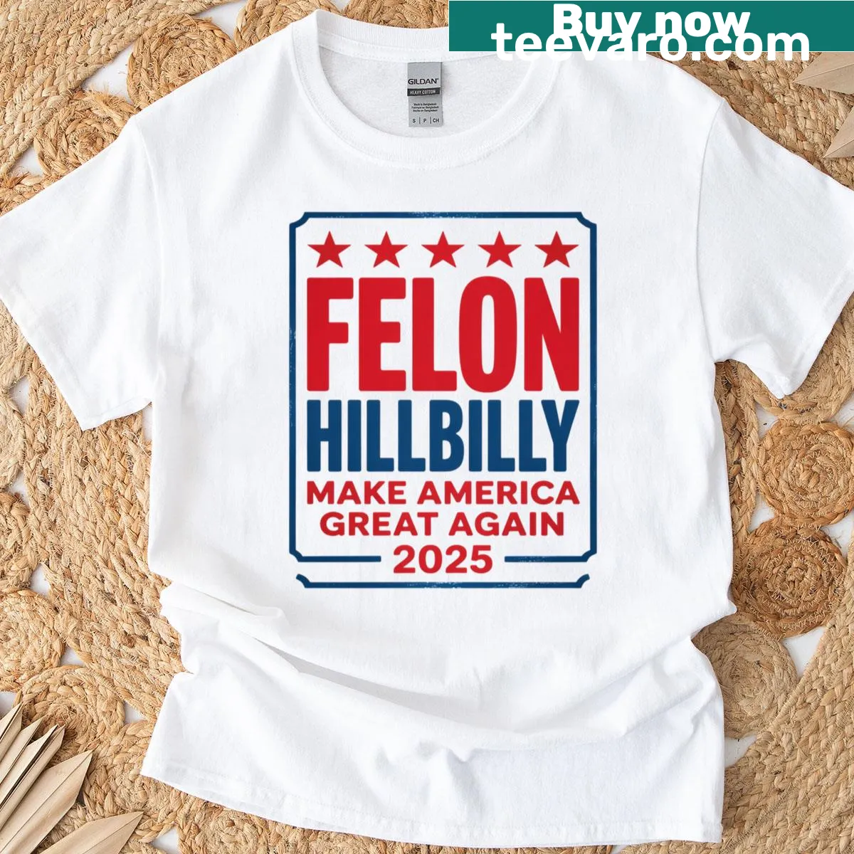 Patriotic T-shirt with bold messaging about American identity. — on a men's t-shirt