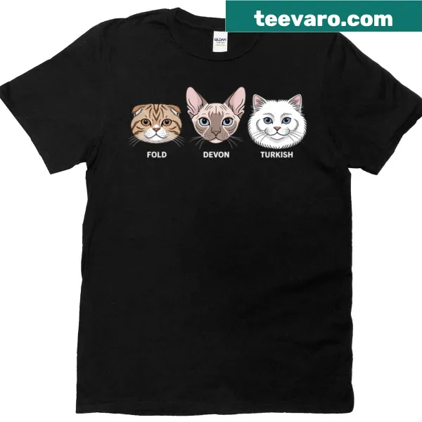 Illustrated Anti Trumpcat graphic T-shirt for humor and protest